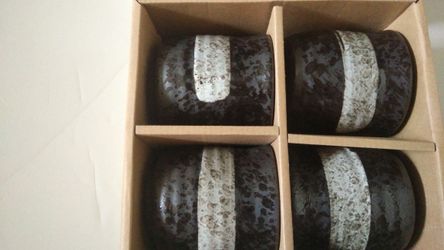 New,Japanese tea cup , 4 in box，