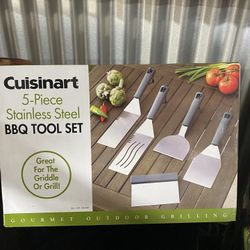 Cuisinart 5-Piece Grill and Griddle Spatula Set