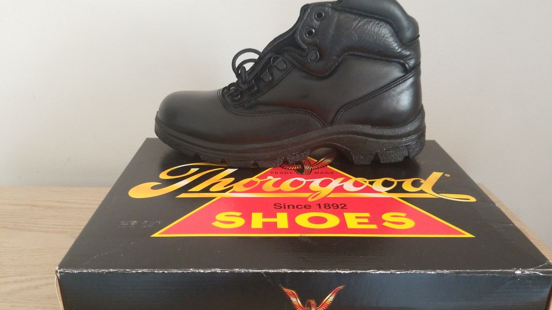 NEVER USED!!! BOOTS, THOROGOOD, SOFTSTREETS, 10 M