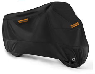 Motorcycle Cover with Reflective Strips