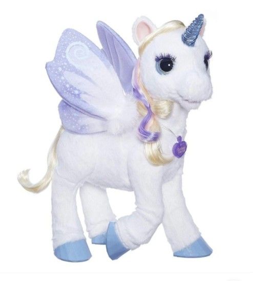 FurReal Friends My Magical Unicorn StarLily Plush Interactive Toy