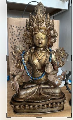 Brass Tara Buddha Statue