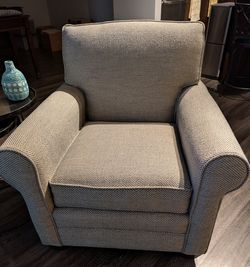 Herringbone Arm Chair