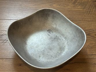Decorative Metallic Pottery Bowl