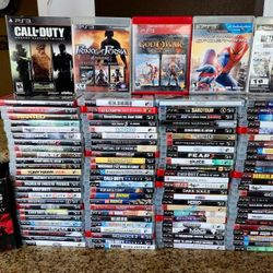 Tons of PLAYSTATION 3 / PS3 games For $ALE  from $5 and UP!!