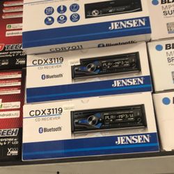 Jensen Single Din Bluetooth Stereo With Cd
