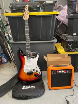 Lyxpro Electric Guitar Kit & Accessories