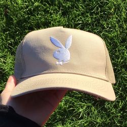 Playboy Bunny Snapback Hat Mens Women Playboy Embroidered Clothing Fashion Trucker Hats