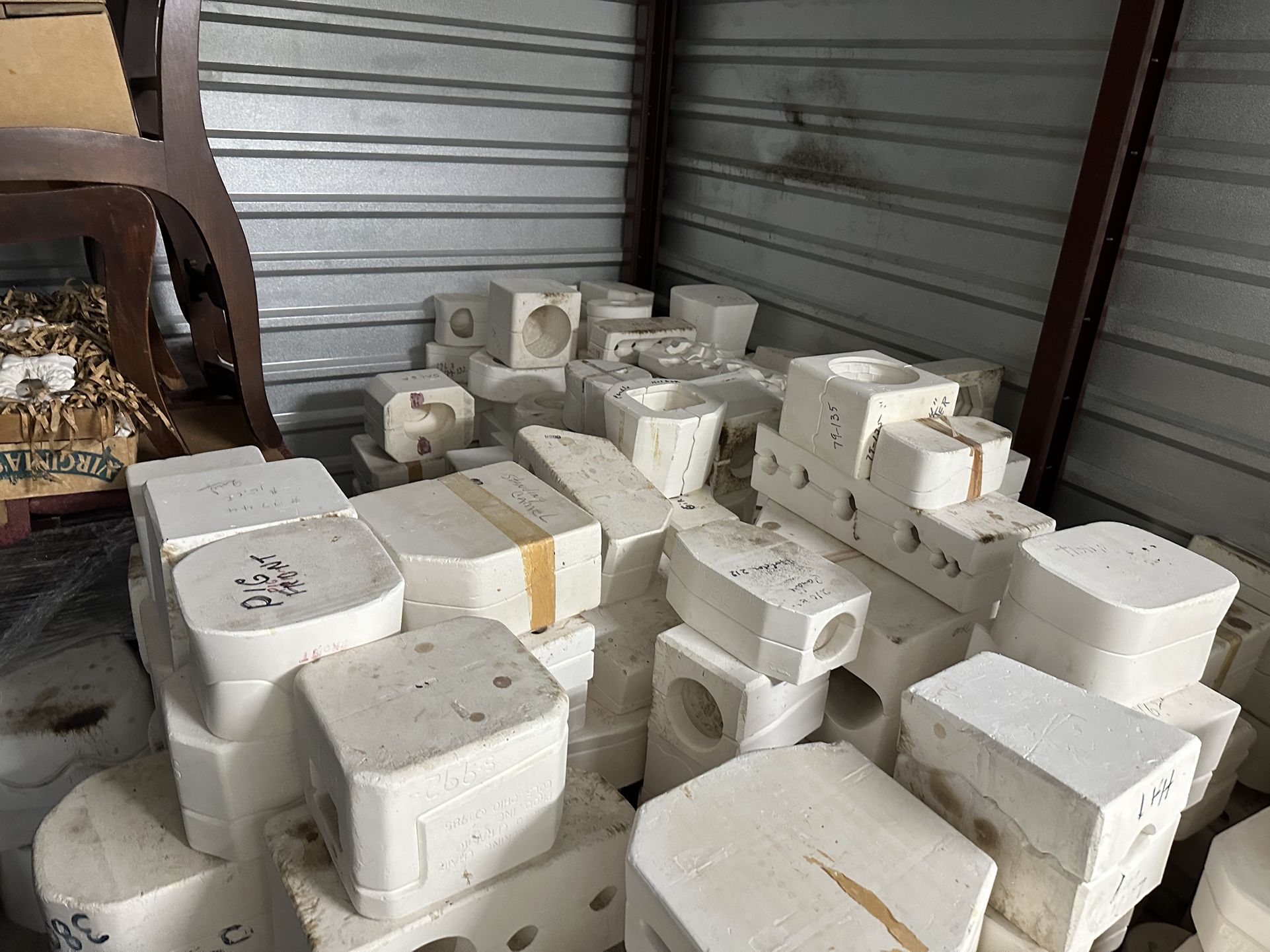 Molds For Ceramics, Greenware, Unpainted Fired Ceramics