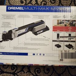  $242.00 Dremel Multi-Max MM20V 20V Variable Speed Cordless Oscillating Multi-Tool Kit