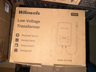 Wilawels 200W Low Voltage Landscape Transformer