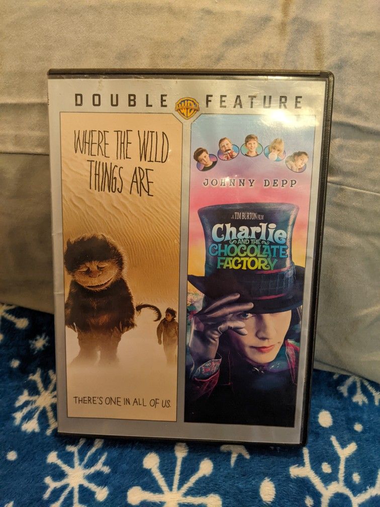 Where The Wild Things Are & Charlie & The Chocolate Factory DVD Set!