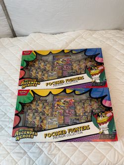 Pokémon Focused Fighters Premium Collection Box x2