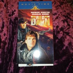 Red Dawn VHS MGM Original 