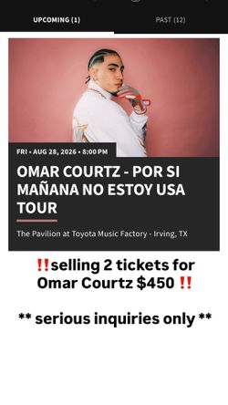 Omar Courtz Tickets