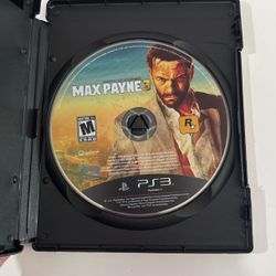 Max Payne 3 PS3 Pre Owned 