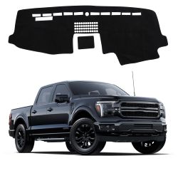 Dashboard Dash Cover Mat for 2015-2020 Ford F150 (Without HUD)