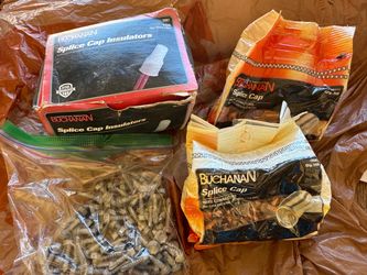 New Buchanan, Splice Caps, Splice Cap Insulators, and Screws $5/ All