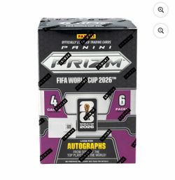 2026 FIFA WORLD CUP PANINI PRIZM PURPLE BLASTER BOX