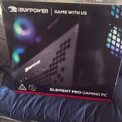 Element Pro Gaming PC (Black) And ibuypower RGB Keyboard + Mouse Combo (CHIMERA KM7