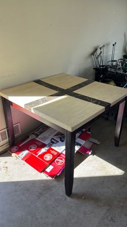 Large square dinning table