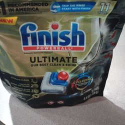 8 Bags Of 11 Count Finish Dishwasher Pods 