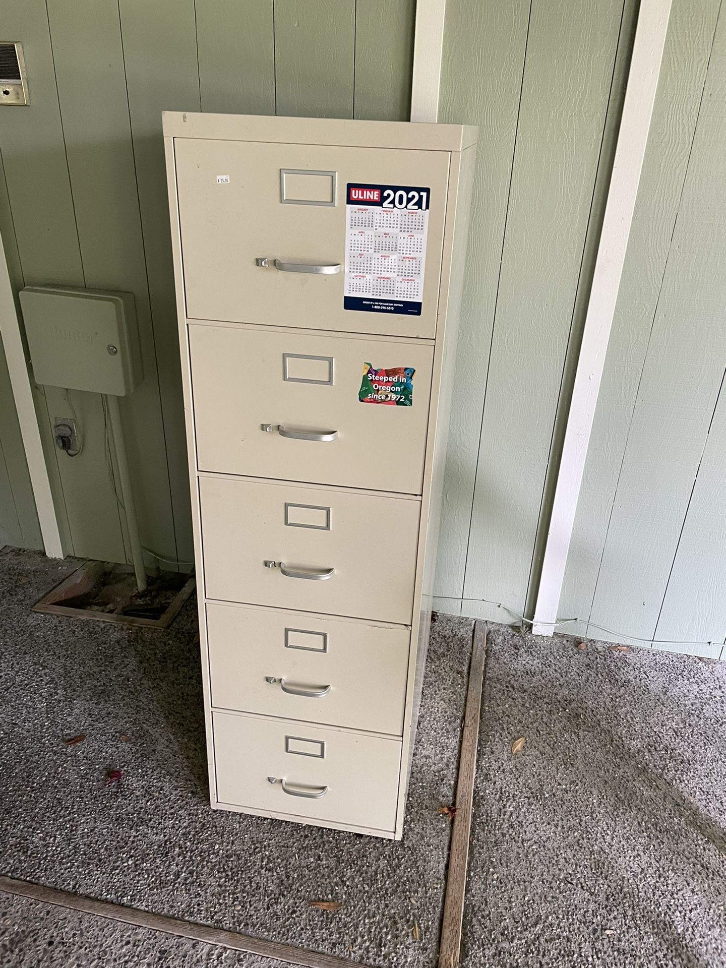 5 Drawer Legal File Cabinet 