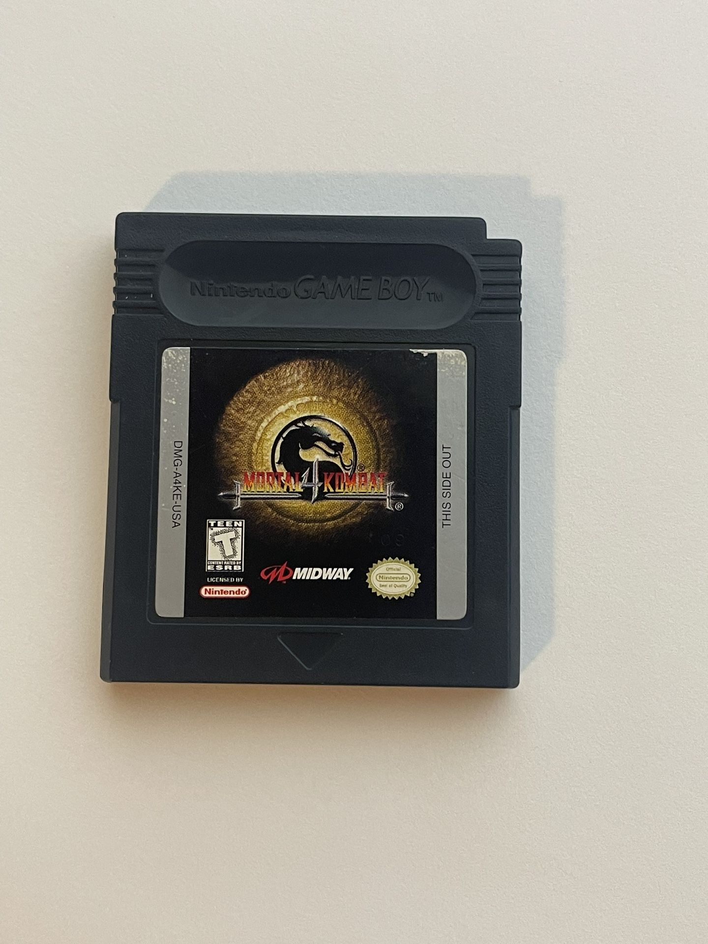 Mortal Kombat 4 - Gameboy/ Gameboy Color - Nintendo - DMG-A4KE-USA