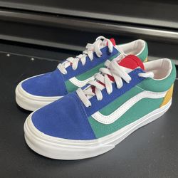 Vans Old Skool Shoe Yacht Club Harlequin Size 3 Kids Boys Girls