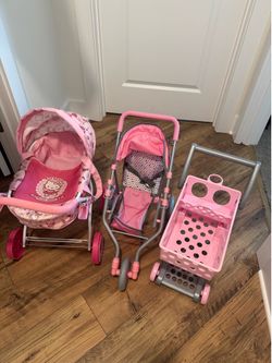 Toddler strollers toys All 3!