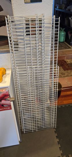 Wire rack shelving. Best offer new and very good condition
