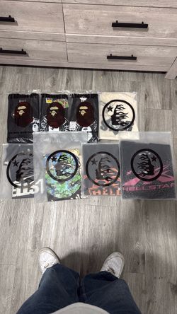 BAPE & Hellstar & essentials