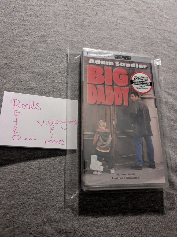 Big Daddy (UMD-Movie, 2005) Rare Sealed...