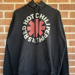 Vintage Bravado Red Hot Chili Peppers Band Hoodie Sweatshirt Size XL