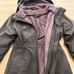 The North Face Jackets & Coats | Kids Northface Coat with Hood & Removable Fleece | size 7/8