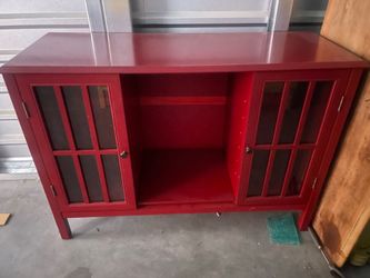 Red cabinet