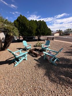 Adirondack Chairs x 4