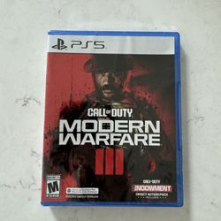 Call Of Duty Modern Warfare III 3 - PS5