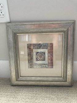 15 inch gold metallic design wall art piece
