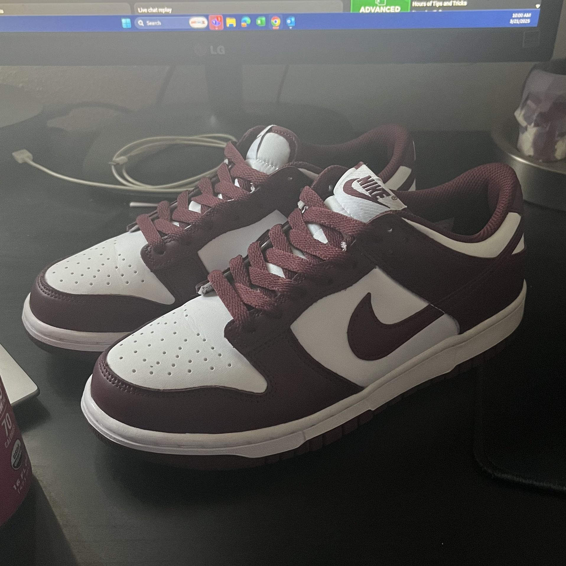 Nike Dunk Low Redwood / Burgundy