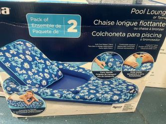 Aqua Luxury Pool Lounger 2-pack