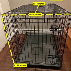 New XXL 48” Wire Crate