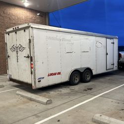 20ft enclosed trailer