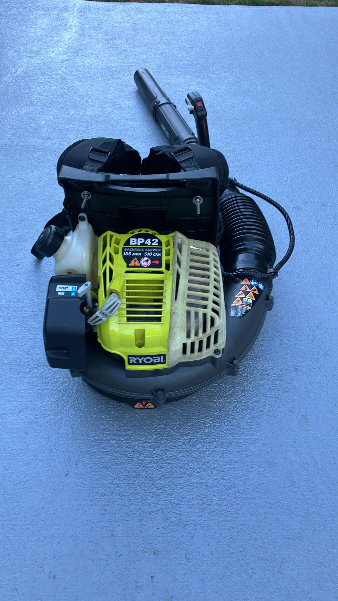 BACKPACK π BLOWER by RYOBI - BP42 Works Great π