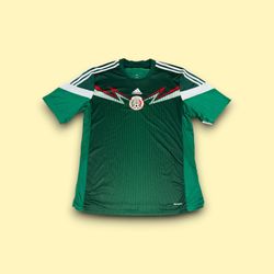 Adidas Climacool Authentic Mexico National Team 2010 Soccer Jersey Mens 2XL