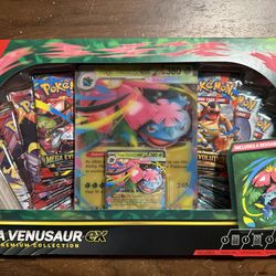 Pokémon mega evolution mega venusaur Ex premium collection
