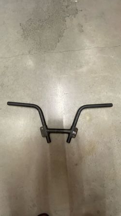 aluminum BMX handlebar.