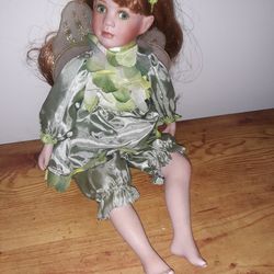 Gorgeous Collectible Porcelain Fairy Doll
