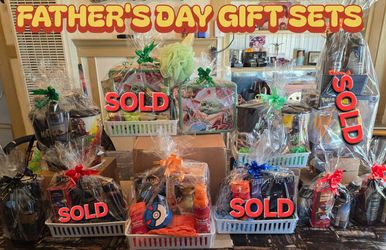 Fathers day gift baskets, gift sets, deodarants, body washes, shavers, cologne, body sprays