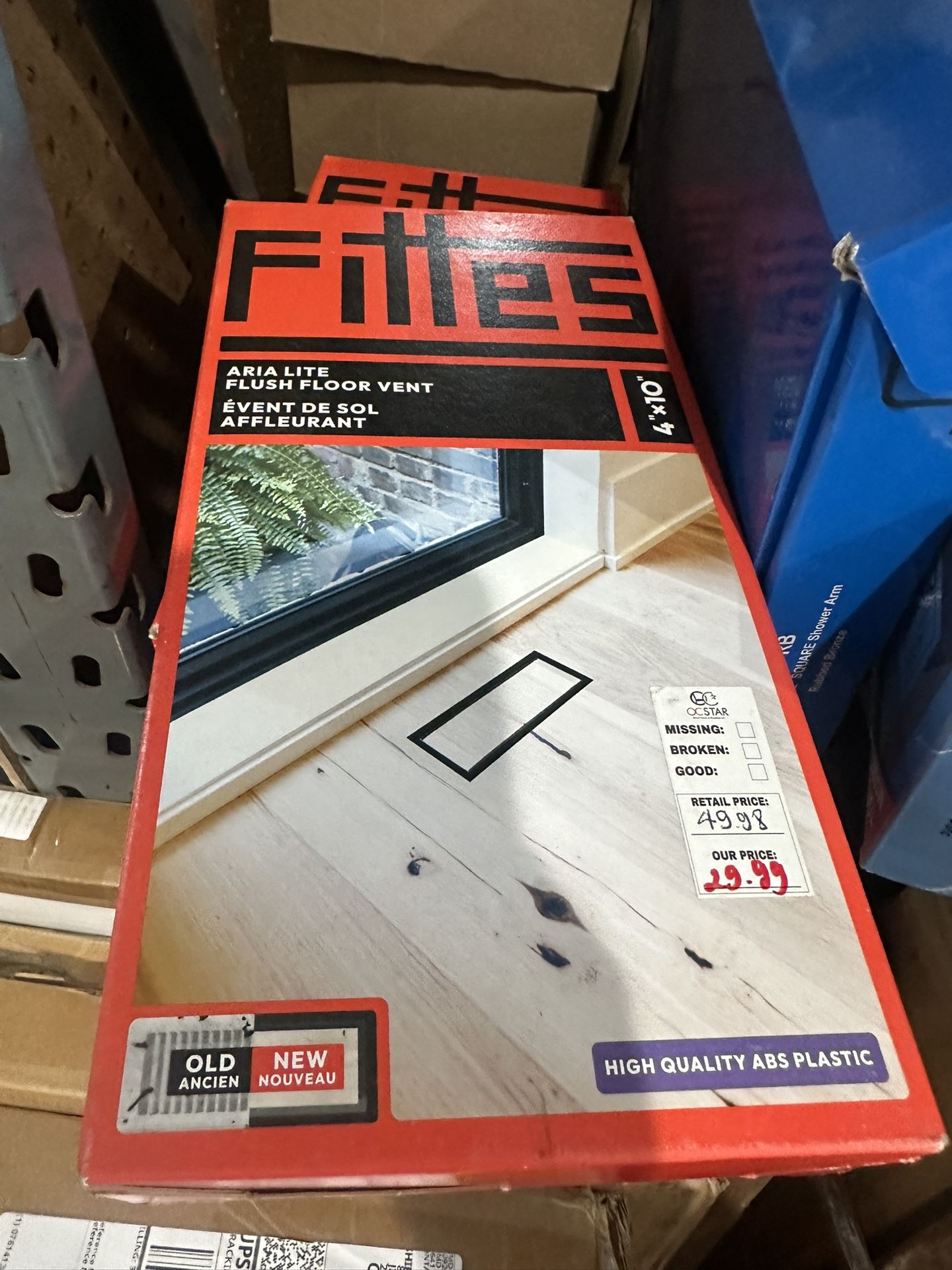 Flush Floor Vent